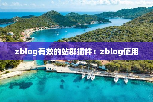 zblog有效的站群插件：zblog使用